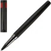 BOSS Inktroller van chroom met mat diamantgeslepen dessin