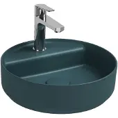Isvea Infinity Wastafel Rond - Petrolgroen