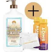 Devoted Creations - Barefood Beachwood + 2 Your Sun Shots + 2 Verfrissingsdoekjes