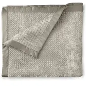 Linnick Velvet Sprei - taupe 220x260cm