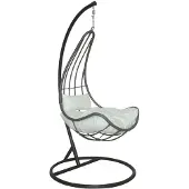 HOME DELUXE Hangstoel Polyrattan CAMA - Met regenhoes + kussens