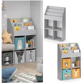 Vicco Luigi Kinderboekenkast – 72 x 114.2 cm Grijs