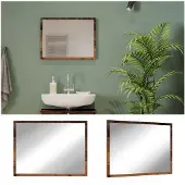 Vicco Kiko Badkamerspiegel – 45 x 60 cm Eiken rustiek