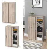 Vicco Falk Kledingopslagkast – 68 x 108.5 cm Sonoma