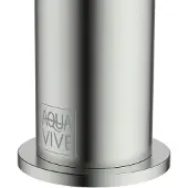 AquaVive Wastafelmengkraan Cato - Waterbesparend - Rvs - 16,7cm