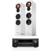 Teufel ULTIMA 40 + DENON DRA-900H Stereo Wit