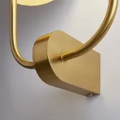 Maytoni wandlamp tropic messing
