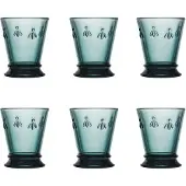 La Rochère Abeille drinkglas 26 cl 6-pack Donkerblauw