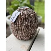 Light & Living Schelpenvaas - Kleine schelpen - - bruin/wit