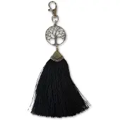 Ruben Robijn Ibiza sleutelhanger - levensboom - Tree of Life - Zwart