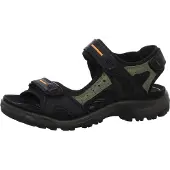 Ecco Sandalen 'Sandale Herren 069564 50034 Rauleder in schwarz' zwart