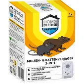 Kb Muizen- En Rattenverjager - Ultrasoon Geluid - Elektromagnetisme - Lichtflitsen