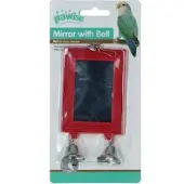 Pawise Bird mirror with bell