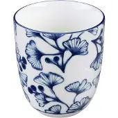 Tokyo Design Studio Flora Japonica Theekopje 17 Cl Gingko - Theekopjes Porselein Blue - 16724