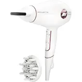 Rowenta Sèche-cheveux hybride Volumizer CV6135F0 1800 W Blanc et Rouge