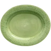 Mateus Stripes schotel 30x35 cm Groen
