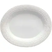 Mateus Stripes schotel 30x35 cm Wit