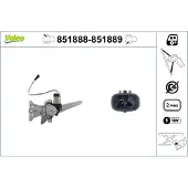 Valeo 851888 Raammechanisme