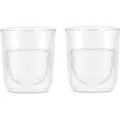 Bodum Douro dubbelwandig sakeglas 14,5 cl 2-pack Helder