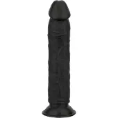 EasyToys - realistische dildo - 22,5 cm - zwart