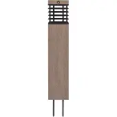 LES JARDINS Tekura Zonnepaal (Te Bevestigen of Pin) Duratek | 75 cm