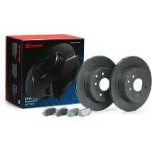 Brembo KT 08 020 Remschijven en blokken