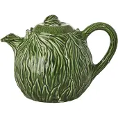 Rice keramische theepot 1,6 L Embossed kale design
