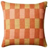 Chhatwal & Jonsson Marari kussenhoes Apricot orange-khaki-rose, 50x50 cm