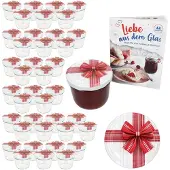 MamboCat Set van 40 bekers 230ml geschenkdeksel + receptenboekje