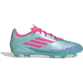 Adidas Voetbalschoen 'F50 League Messi' aqua / neonroze