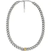 Emporio Armani EGS3187040 Heren Collier 52 cm - Tweekleurig