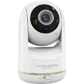 Vulpes goods – Extra Losse Camera PRO – Voorzien Van Tweerichtingsspraak En Ingebouwde Microfoon En Inclusief Montageset En Houder – Voor Babykamer En Babyfoon Uitbreiding – Wit Kunststof