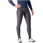 Castelli Espresso Lange Grijze Zwarte Bib Shorts, Maat L