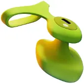 Dame - Fin 2.0 Vinger Vibrator - Citrus