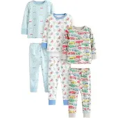 Next Nachtkledij '3er-Pack' blauw / groen / lichtrood / wit
