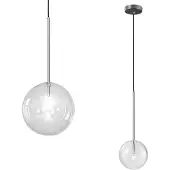 Toolight Plafondlamp Hangende Glazen Bol 15cm APP1680-1CP