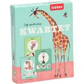 Lobbes Kwartetspel Dieren van Fiep Westendorp