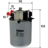 Valeo 587613 Brandstoffilter