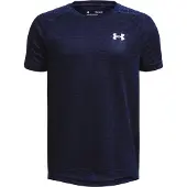 Under Armour Functioneel shirt 'Tech 2.0' marine / wit