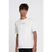 NIK&NIK T-shirt wit Jongens Katoen Ronde hals Tekst - maat 128