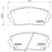MAGNETI MARELLI 363700430115 Remblokken