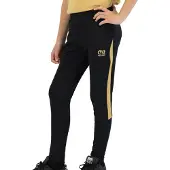 Cruyff Turn Tech Trainingsbroek Junior Zwart - Goud 152
