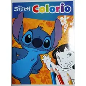 Boek Specials Nederland BV Stitch kleurboek met 32 pagina's