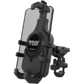 RAM Mount Quick-Grip Pro Telefoonhouder met Stuur U-Beugel Basis