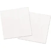 Folat Feest Servetten - 80x - wit - 33 x 33 cm - papier - lunch/diner servetjes