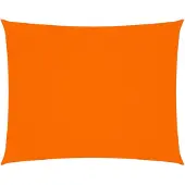 vidaXL Zonnescherm rechthoekig 6x7 m oxford stof oranje