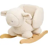 Nattou Hangstoel, teddybeer, schaap, ecru, geschikt voor kinderen vanaf 10 maanden
