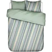 Essenza Dekbedovertrek Suzie Subtle Green Satijn-200 x 200 / 220 cm | 2-Persoons