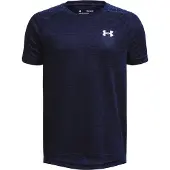 Under Armour Tech 2.0 Trainingsshirt Kids Donkerblauw Wit