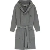 BOSS Badjas van katoenen jersey met capuchon en Double B-monogram